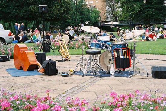No jazz in the park