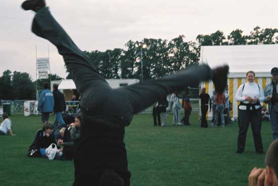 Debby acrobatic